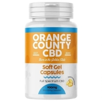 CBD Soft Gel Capsules 900mg - Orange County 