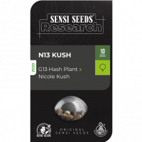 N13 Kush Feminised Cannabis Seeds - Sensi Seeds Research