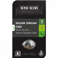 Skunk Dream CBD Feminised Cannabis Seeds - Sensi Seeds Research